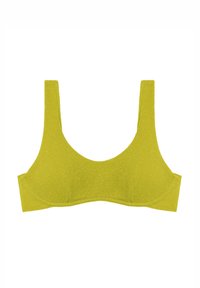 BRIZZY  - Bikini-Top - green lime plain