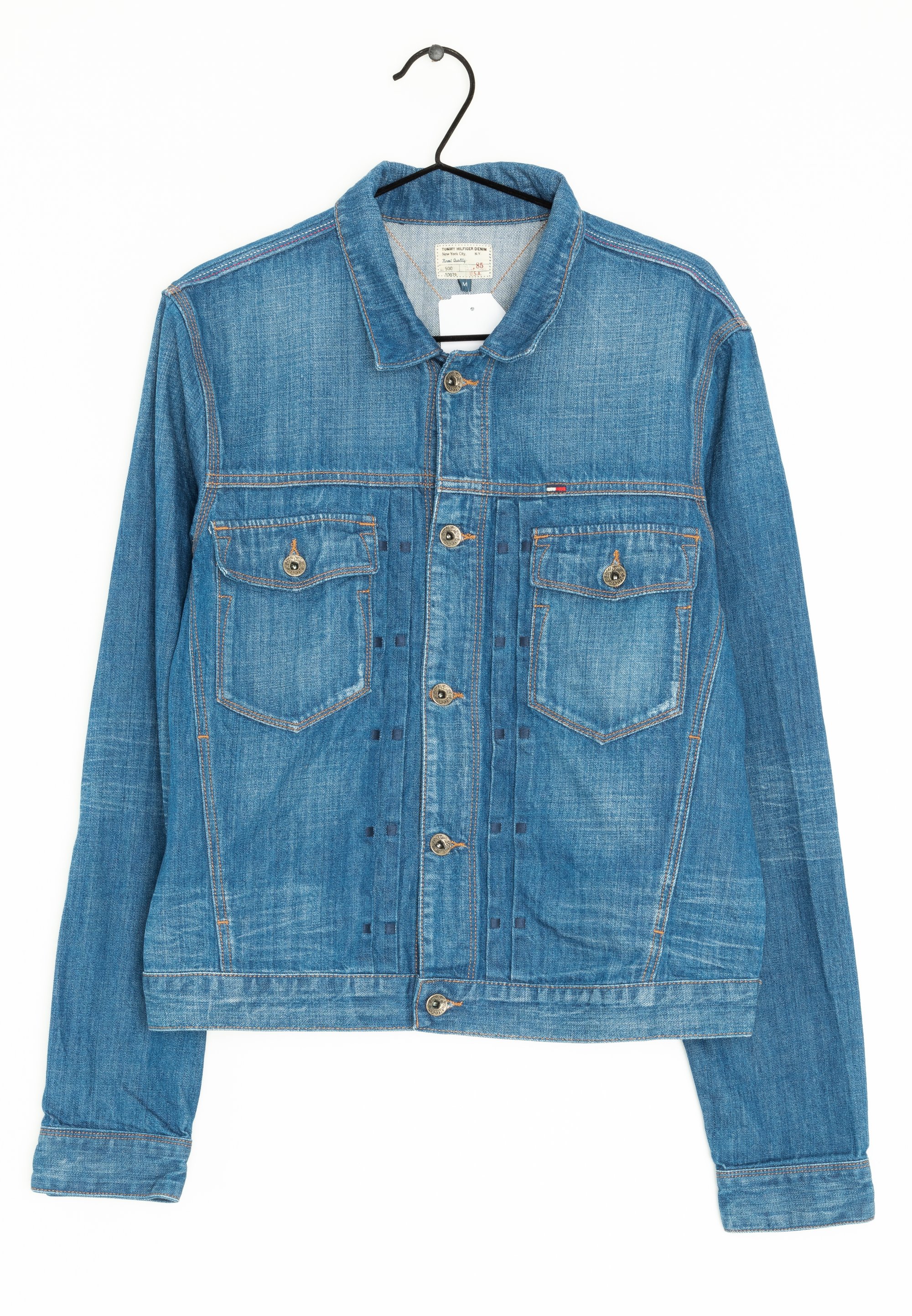 Tommy Hilfiger Denim jacket blue (Pre-owned) Zalando