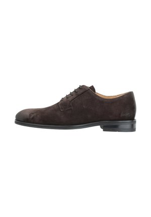JOOP! JOOP - HERREN LACE UP VELLUTO MISTO KLEITOS - Zapatos de vestir - dunkelbraun