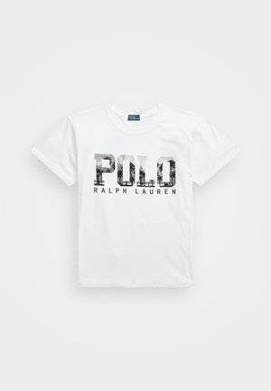T-shirt print - white