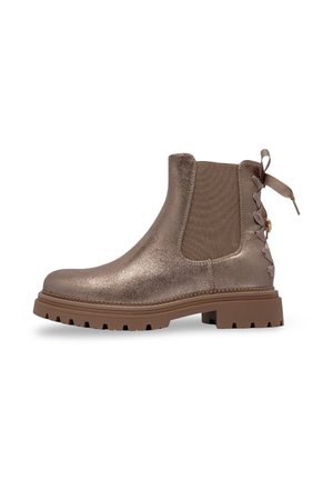 Bottines à plateau - taupe
