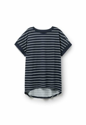 Tezenis, CREW NECK WITH KIMONO SLEEVES - T-shirt imprimé - black