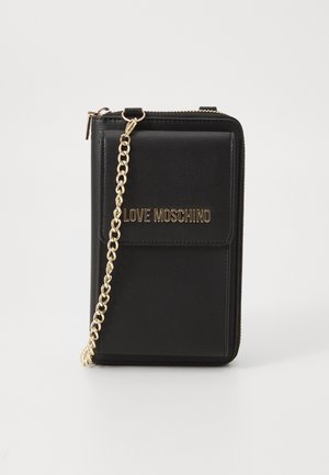 Love Moschino SIGNATURE - Portacellulare - nero