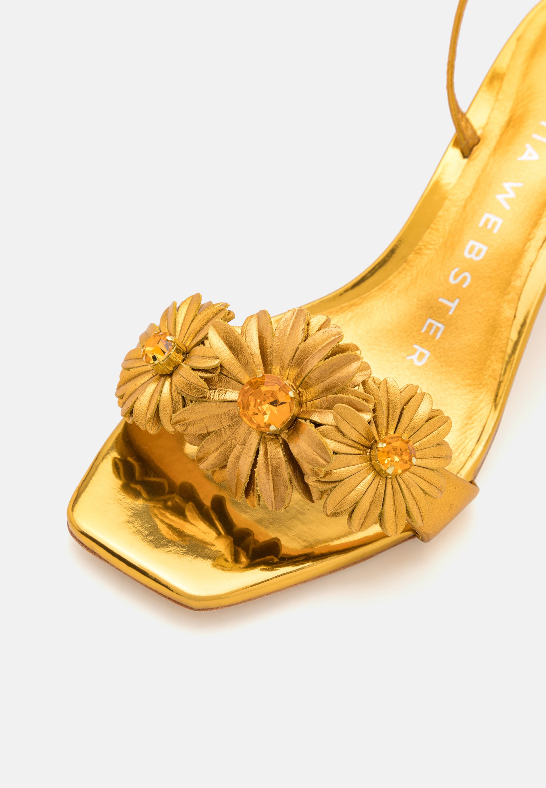 Sophia Webster MARGARITA MID WEDGE - Wedge sandals - gold