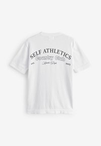 Self. REGULAR FIT  - T-shirts print - white