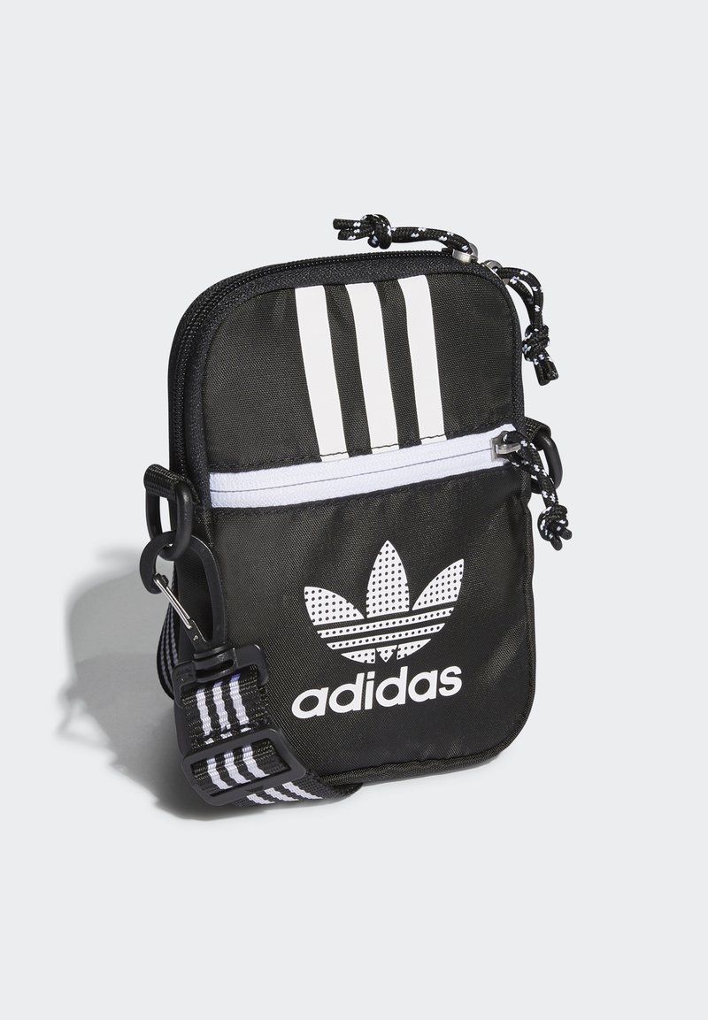 Adidas Originals Festival Crossbody Bag, Black/White, One Size