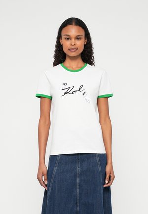 IKON SIGNATURE CHOUPETTE TEE - Majica kratkih rukava s printom - white