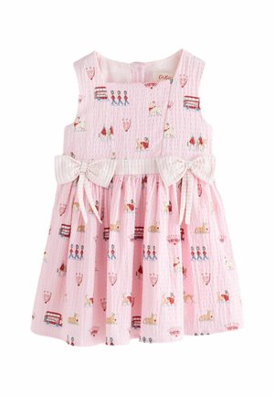 REGULAR FIT - BOW FRONT PROM  - Rochie de zi - pink london print