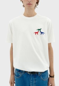 Thinking Mu PERRITOS - T-shirt imprimé - white