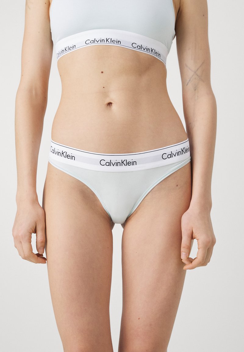 Calvin Klein Underwear - THONG - Stringi - island reef, Palielināt