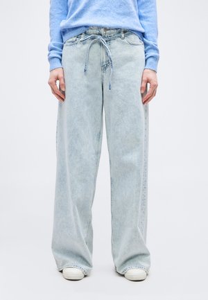 BAGGY LUPINE DRAWCORD - Φαρδύ τζιν - light indigo