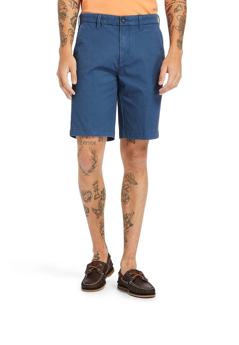 Herren Chino Shorts | Timberland SQUAM LAKE STRETCH Shorts dark denim/dunkelblau - SP55722 Herren Chino Shorts | Timberland SQUAM LAKE STRETCH Shorts dark denim/dunkelblau - SP55722