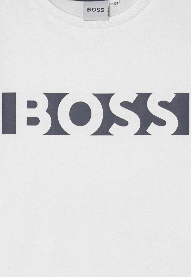 Kinder T-Shirts | BOSS Kidswear SHORT SLEEVES TEE T-Shirt print white/weiß - GP48997 Kinder T-Shirts | BOSS Kidswear SHORT SLEEVES TEE T-Shirt print white/weiß - GP48997