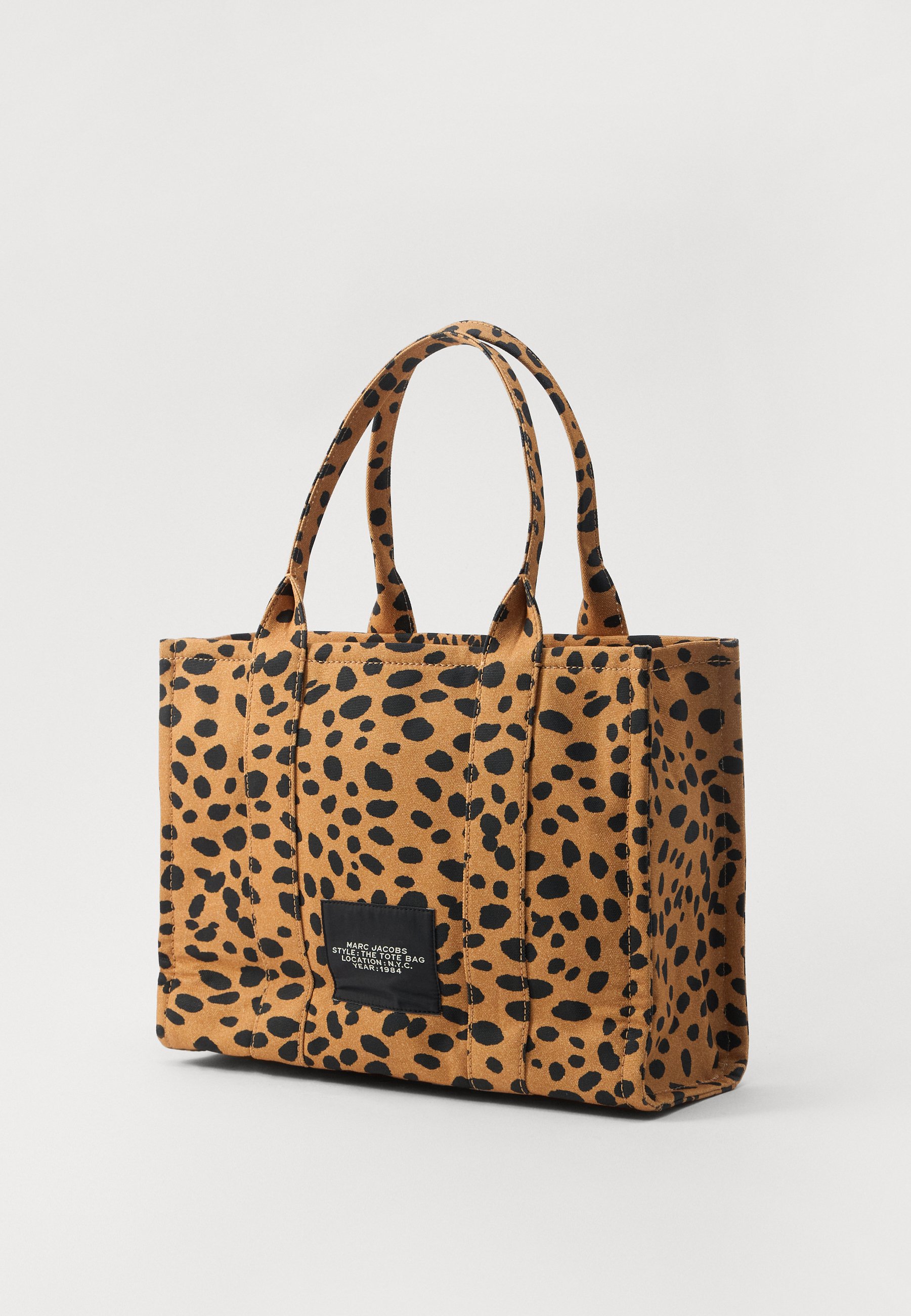 MARC JACOBS THE TOTE BAG レオパード柄 MARC JACOBS THE LARGE TOTE - Cabas - black/multi coloured