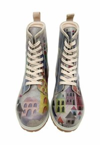 Dogo THE UNKNOWN LAND - Schnürstiefelette - grau