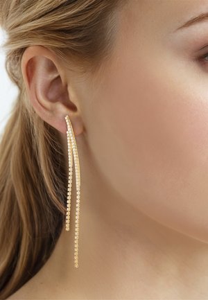 Yokoamii, ZIRKONIA - Pendientes - gold-coloured