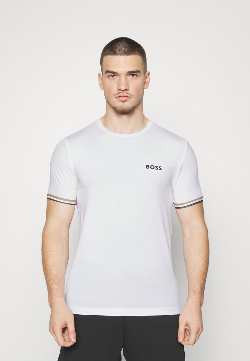 BOSS ATHLEISURE TEE Sport Tshirt white/weiß Zalando.at