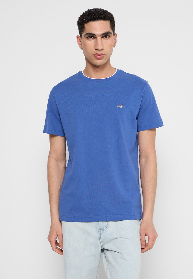 Gant T-shirt basic blauw
