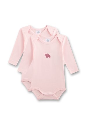 Sanetta, BABY-BODY (DOPPELPACK) LANGARM ROSA - Body - rosa