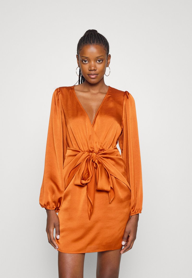 Gina Tricot PIPER DRESS Cocktail dress / Party dress bombay brown