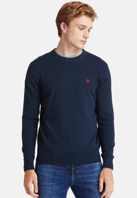 Timberland - LS WILLIAMS  - Strickpullover - dark sapphire Thumbnail-Bild 1