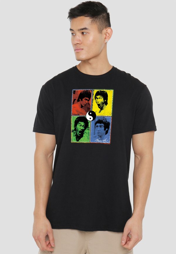 BRUCE LEE ENTER COLOR BLOCK - T-Shirt print
