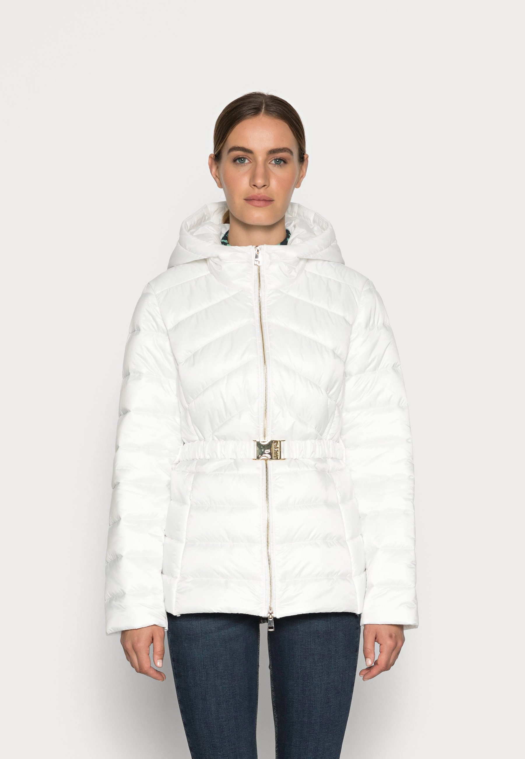 Liu Jo Jeans IMBOTTITO OVATT - Giacca invernale - bianco lana/bianco -  Zalando.it