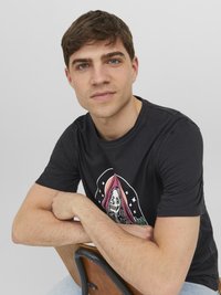 Jack & Jones JORAFTERLIFE TEE - Camiseta estampada - black
