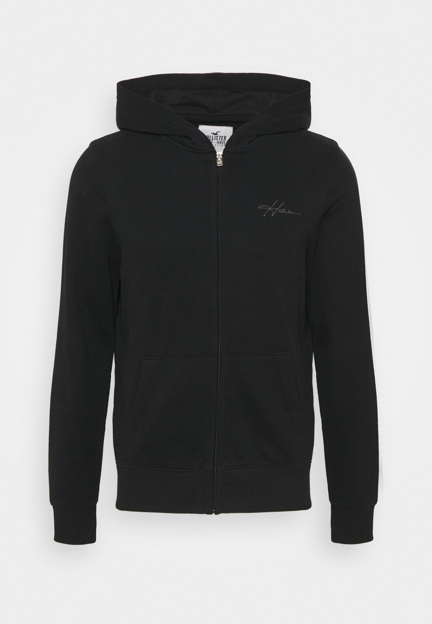 Hollister Co. Sudadera con cremallera - black/negro - Zalando.es