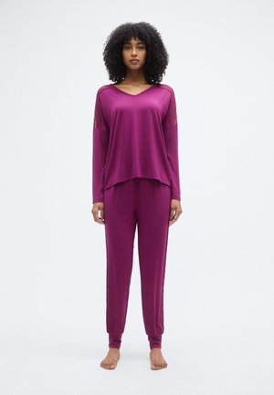 Pidžamas komplekts - bordeaux