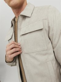 Jack & Jones PREMIUM JJEPAYTON JACKET - Giacca in similpelle - string