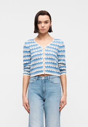 ONLASA - Cardigan - soft chambray/ultra mari