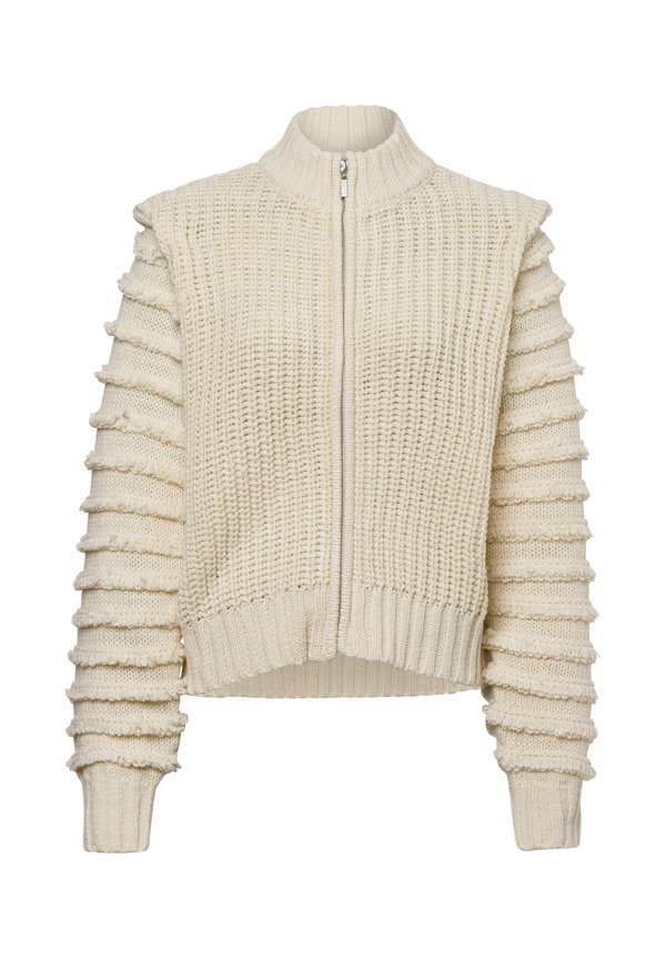 Strickjacke - sand