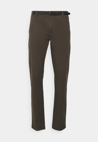 CLASSIC BELT - Chinos - deep brown
