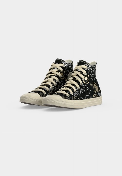 Converse CHUCK TAYLOR ALL STAR - Zapatillas altas - black/silver/gold — photo 3