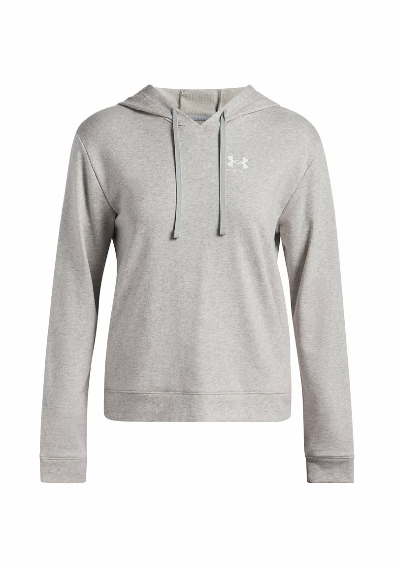 Felpa Con Cappuccio Donna Under Armour Rival Terry Taped – Morbida, Calda, Traspirante, Con Tasca A Marsupio, Taglio Comodo - 4