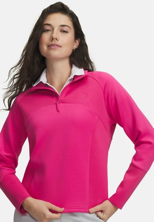 Under Armour, DRIVE MIDLAYER - Long sleeved top - virtual pink