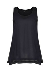 YOEK RUNDHALS VOILE - Top - blue