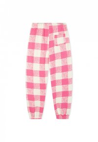 10DAYS BAR JOGGER FOAM CHECK - Pantaloni sportivi - bright pink
