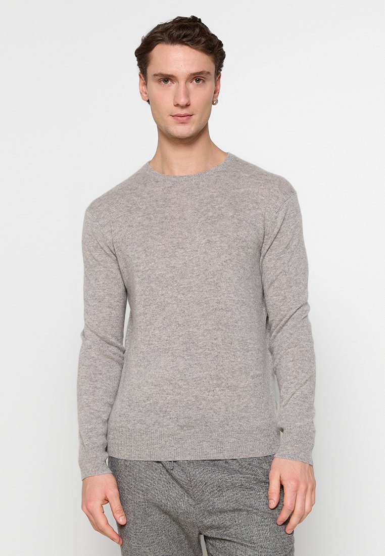 Authentic Cashmere Trui grijs Authentic Cashmere Trui grijs