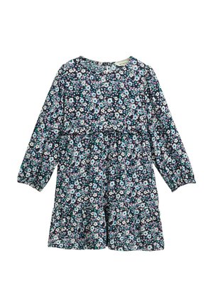 MIT BLUMENMUSTER - Jersey dress - blue multicolor flower print