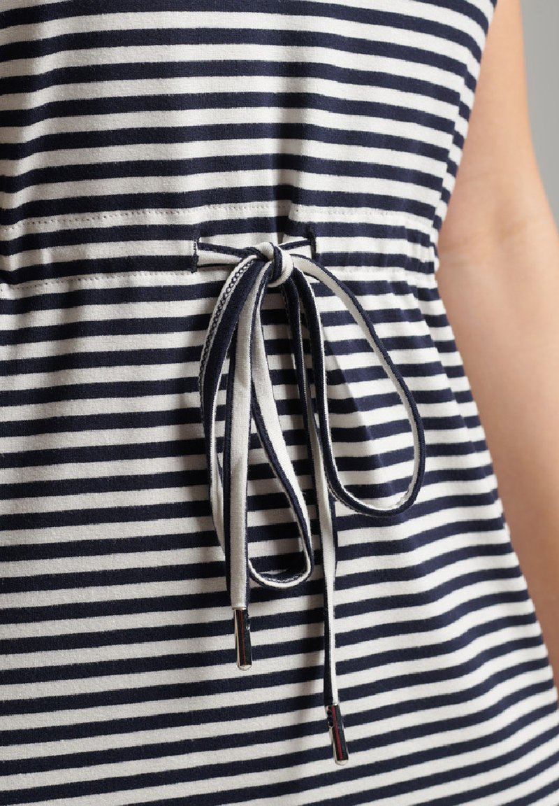 Damen Freizeitkleider | Superdry Jerseykleid navy cream stripe/blau - AE78092 Damen Freizeitkleider | Superdry Jerseykleid navy cream stripe/blau - AE78092