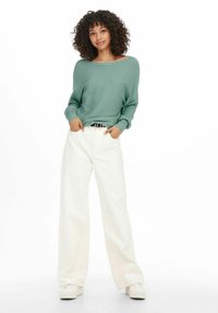 ONLY ONLADALINE - Striktrøje - blue surf