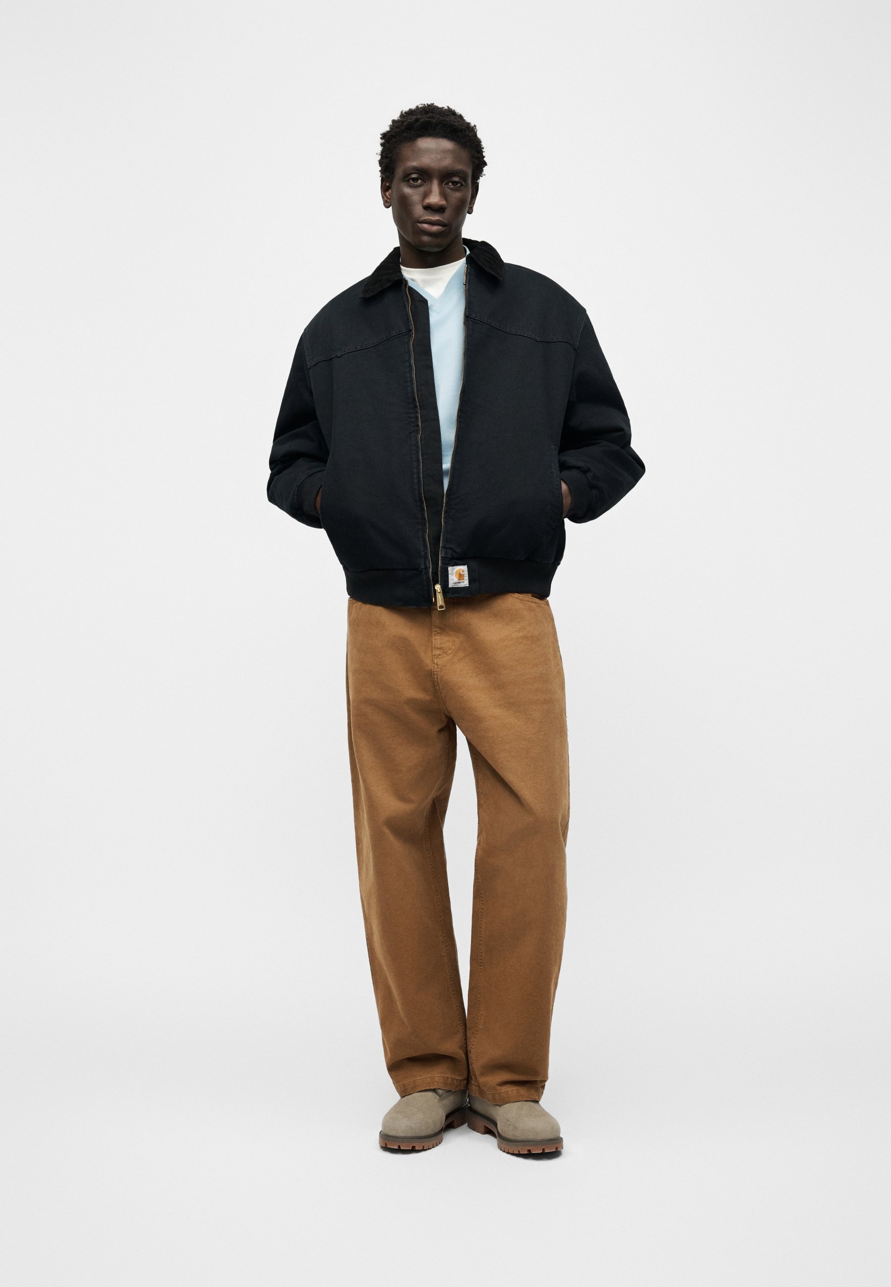 Carhartt WIP BRANDON PANT - Relaxed fit jeans - hamilton brown