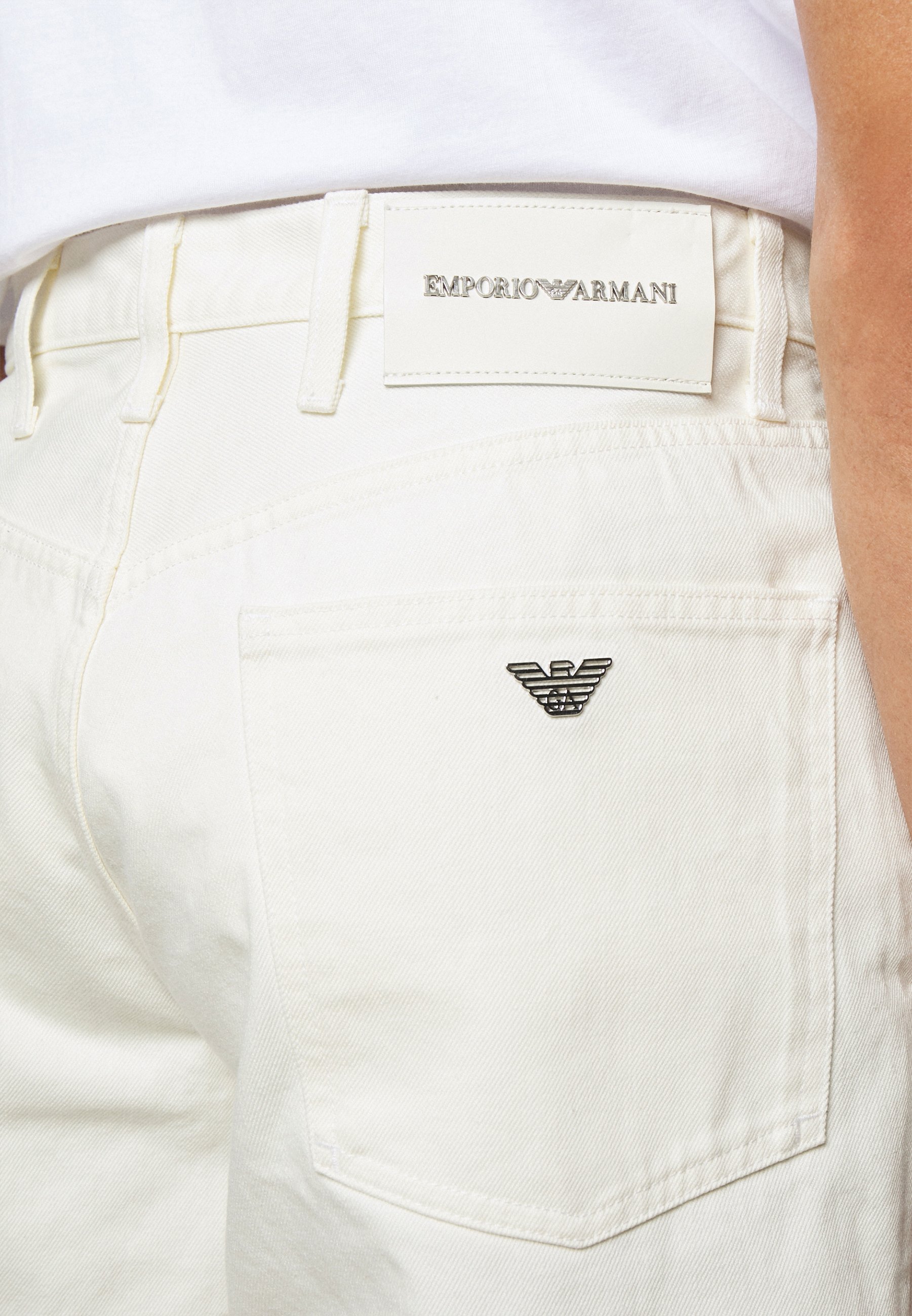Emporio Armani BERMUDA - Denim shorts 