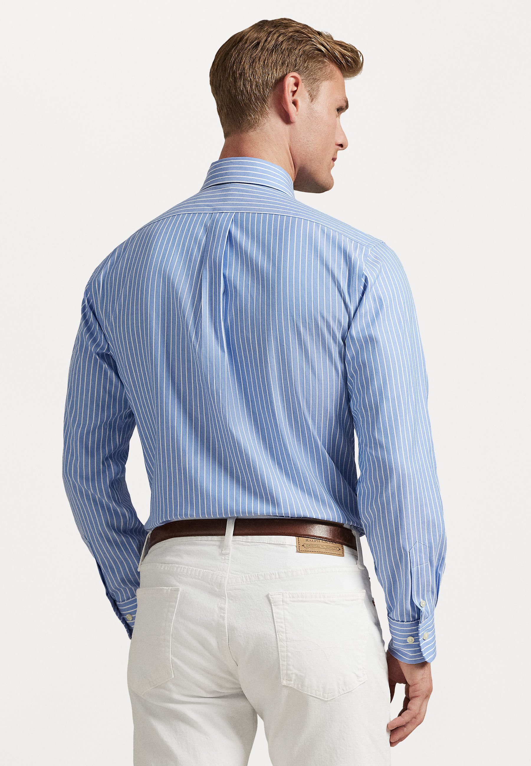 Polo Ralph Lauren CUSTOM FIT STRIPED PINPOINT OXFORD SHIRT