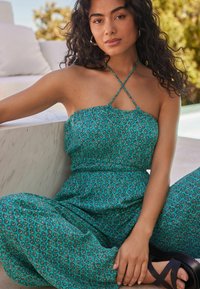 Next BANDEAU  TALL - REGULAR FIT - Overall / Jumpsuit - teal blue