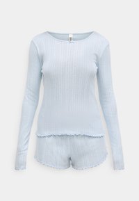SHORTS - Σετ πιτζάμας - light blue