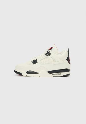 AIR JORDAN 4 RETRO OG FC UNISEX - Høye joggesko - sail/black/univ red