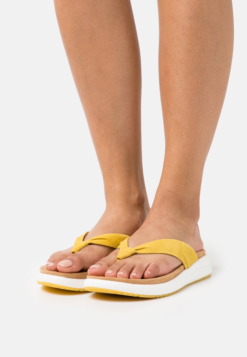 Damen Sneaker | Caprice Zehentrenner yellow/gelb - AM79165 Damen Sneaker | Caprice Zehentrenner yellow/gelb - AM79165